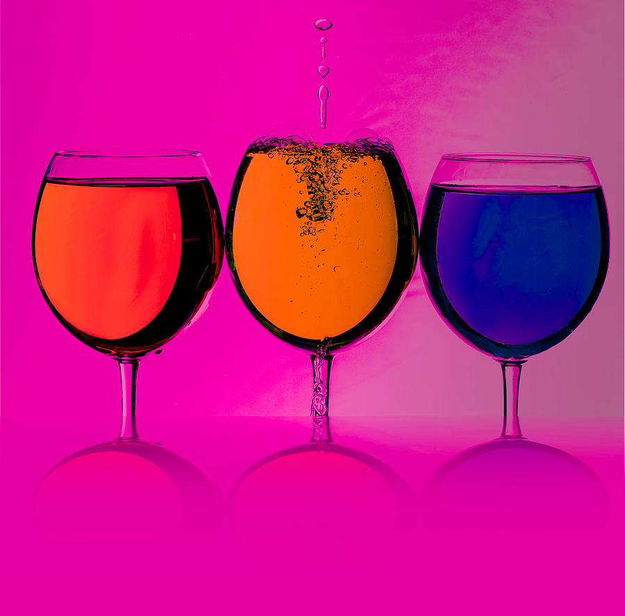 Colorful Drinks #3 Photograph by Peter Lakomy