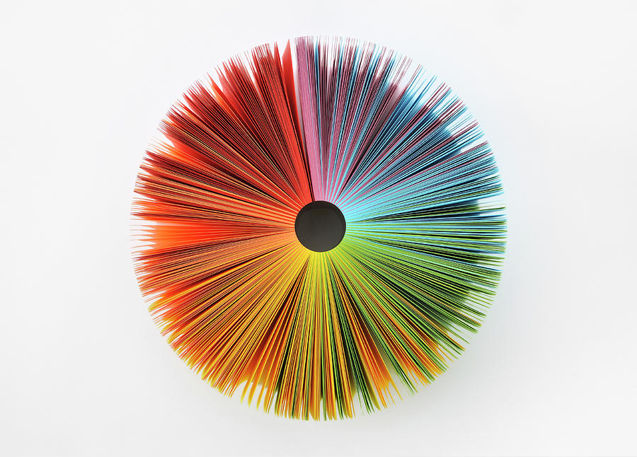 Colorful Paper Photograph by Yagi Studio Colorful Paper Photograph by Yagi Studio