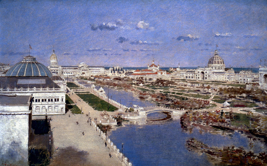 Columbian Exposition, 1893 #3 Painting by Granger