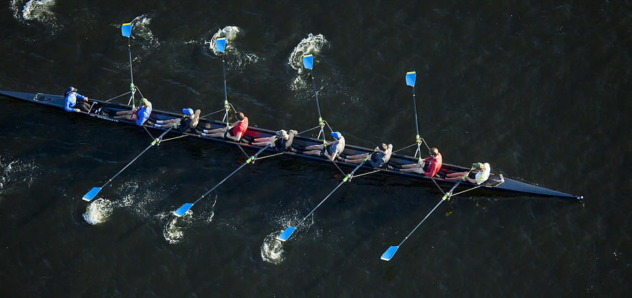 Boston Photograph - Competitors Practicing For The Annual #3 by Dave Cleaveland