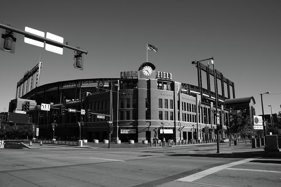 Architecture Photograph - Coors Field - Colorado Rockies #3 by Frank Romeo