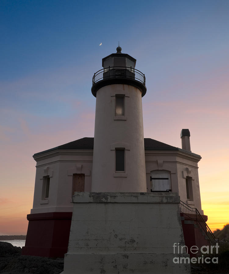 Coquille River Lighthouse #3 Photograph by John Shaw