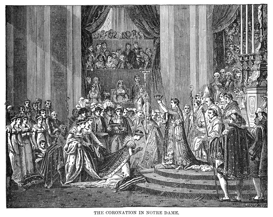 Coronation Of Napoleon #3 Painting by Granger