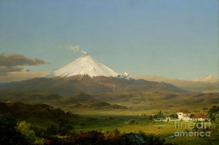 Frederic Edwin Church Painting - Cotopaxi #3 by Celestial Images