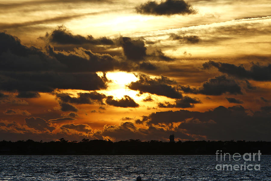 Sunset Photograph - Coucher de soleil #3 by Philippe Carlhant