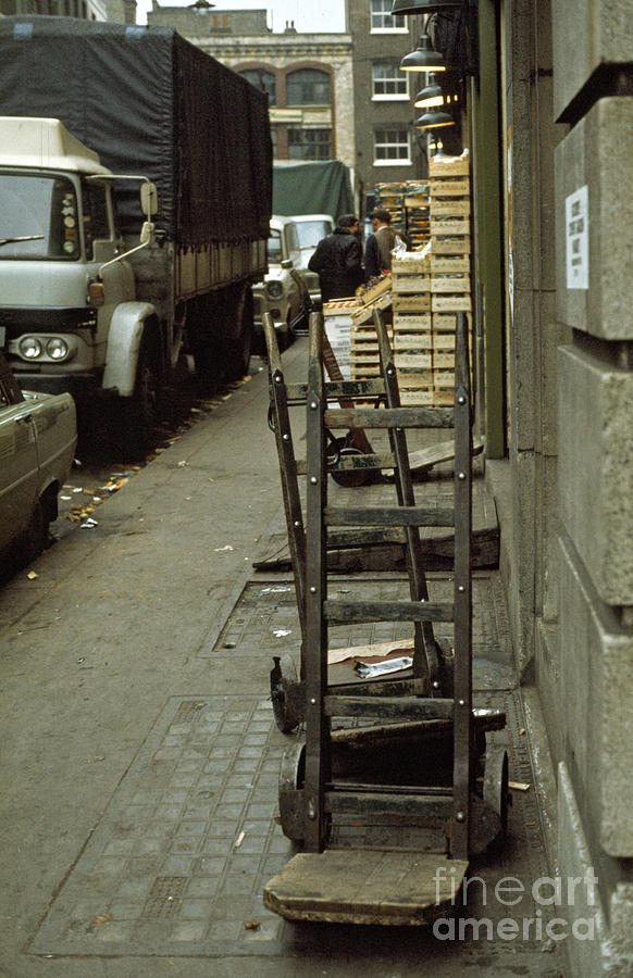 London Photograph - Covent Garden Market 1973 #3 by David Davies