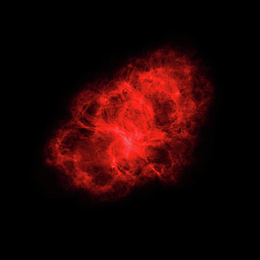 Crab Nebula #3 Photograph by Nasa/esa/stsci/science Photo Library