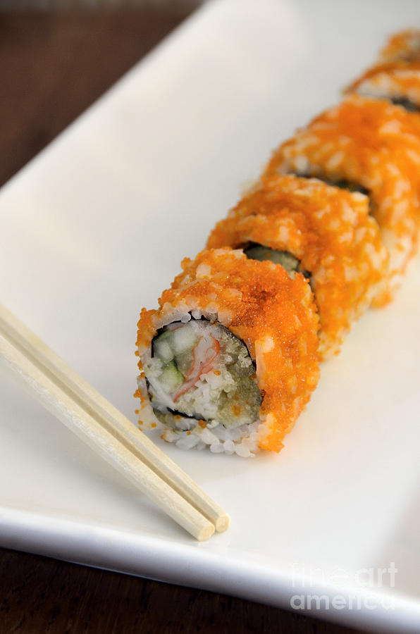 new you crunch roll sushi