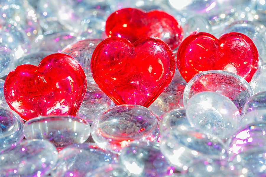 Crystal Heart #3 Photograph by Peter Lakomy