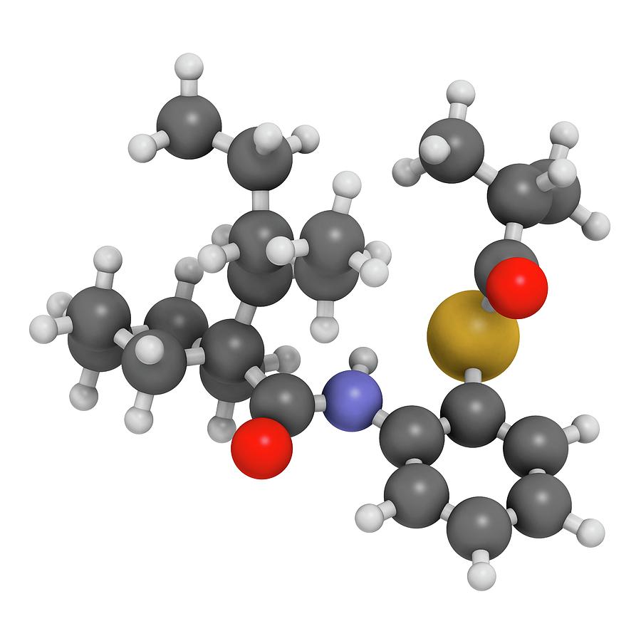 Cetp Photograph - Dalcetrapib Hypercholesterolemia Drug Molecule #3 by Molekuul/science Photo Library