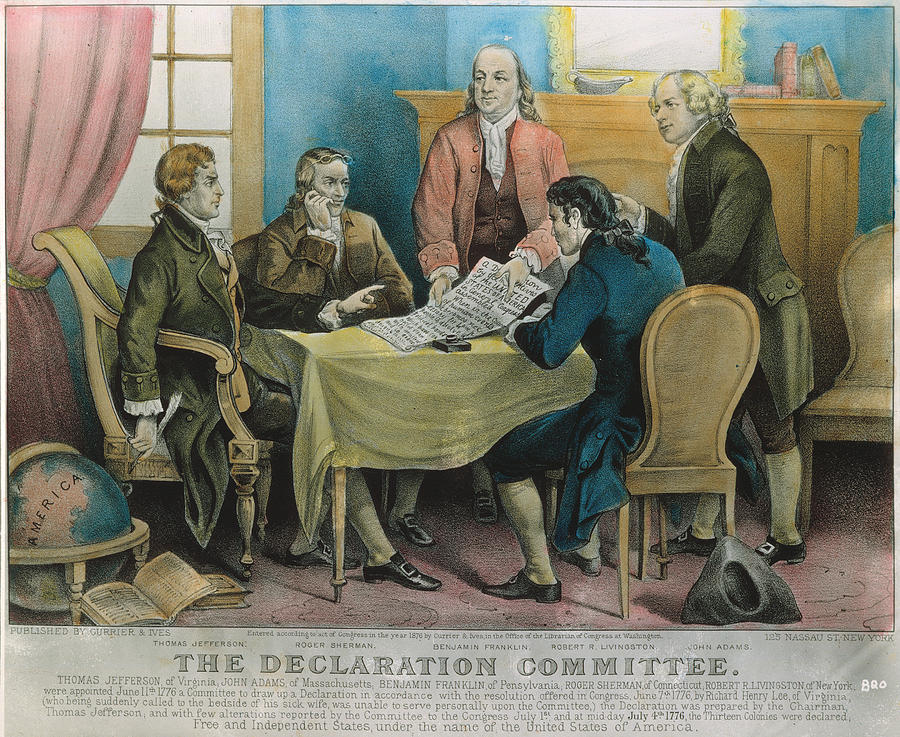 Declaration Committee #3 Painting by Granger