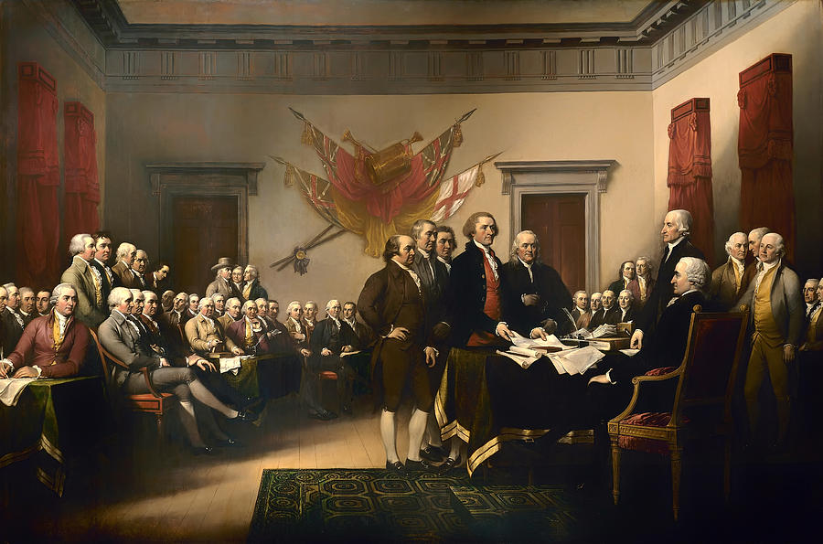 Declaration of Independence #3 Painting by Mountain Dreams