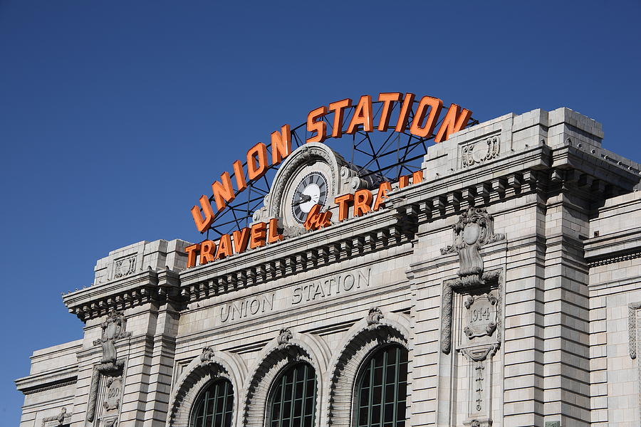 Architecture Photograph - Denver - Union Station #3 by Frank Romeo