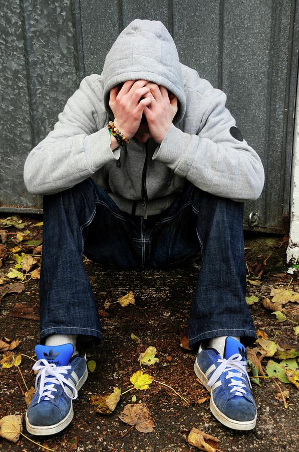 Depressed Teenager Photograph by Cordelia Molloy - Fine Art America