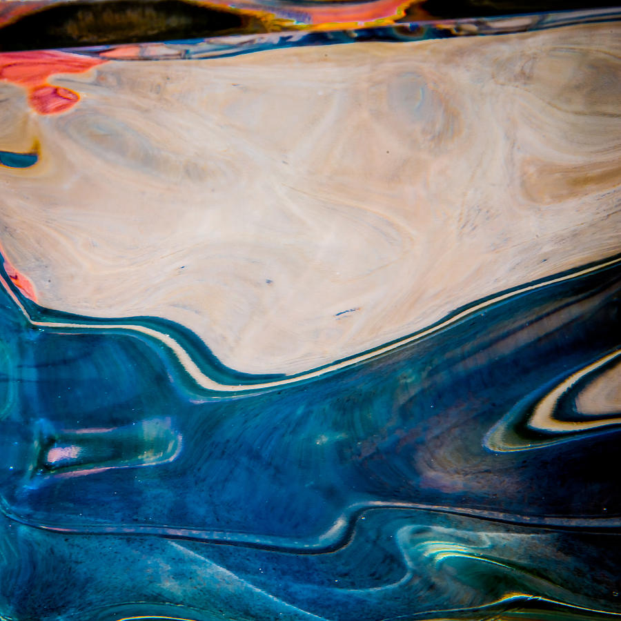 Abstract Photograph - Designs in Glass #3 by Jim DeLillo