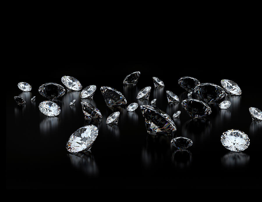 Diamonds #3 Photograph by Jesper Klausen / Science Photo Library