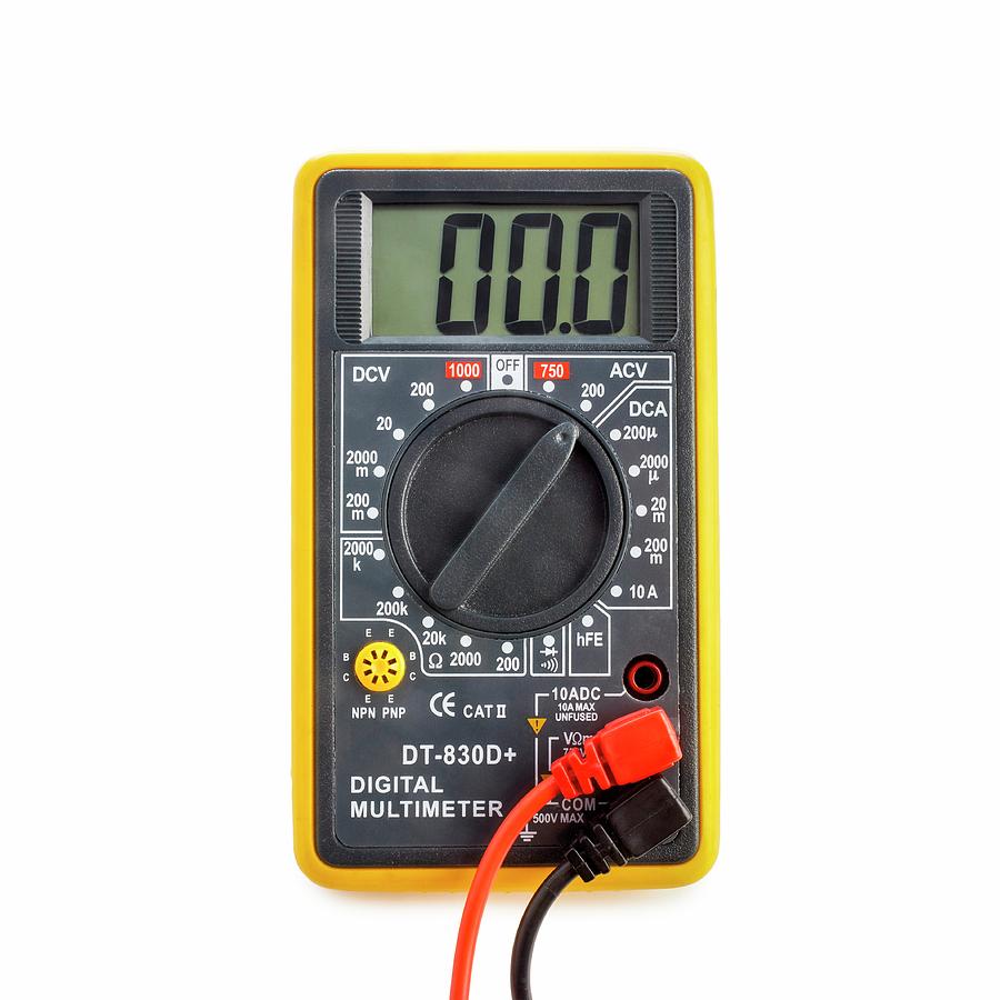 Digital Multimeter #3 Photograph by Science Photo Library