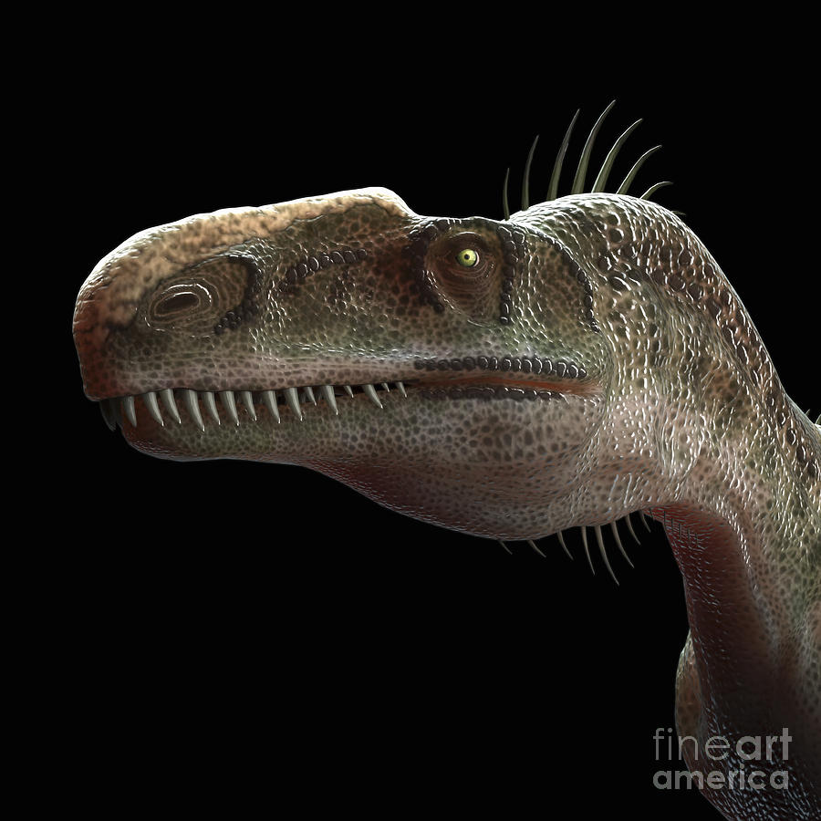 Dinosaur Monolophosaurus #3 Photograph by Science Picture Co