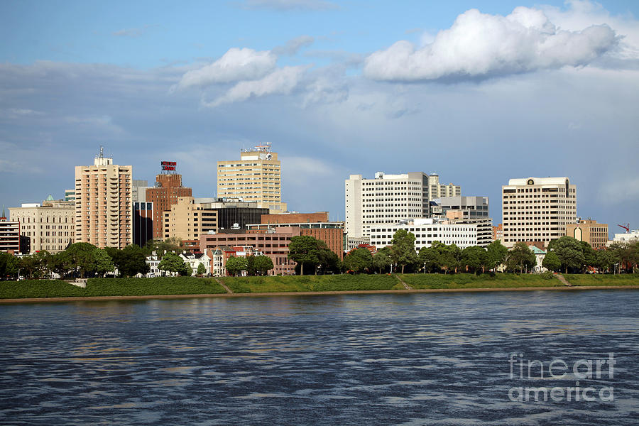 Downtown Harrisburg Pennsylvania Skyline Photograph by Bill Cobb - Pixels