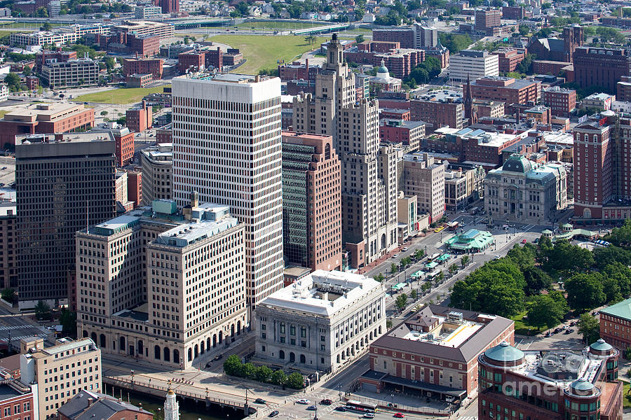 Downtown Providence Rhode Island by Bill Cobb.