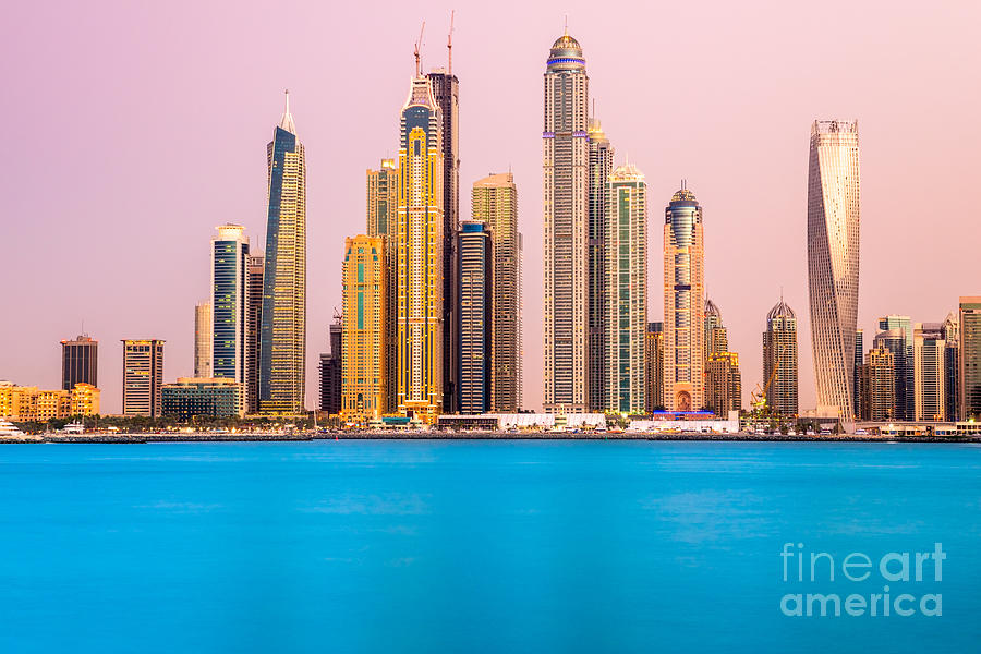 Dubai Marina - UAE #3 Photograph by Luciano Mortula