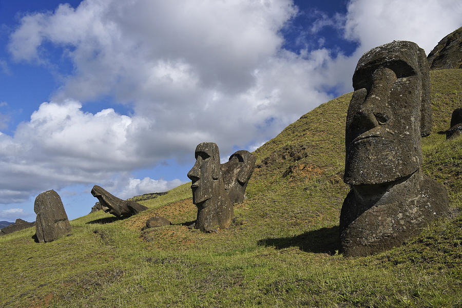 Easter Island Moai #3 Photograph by Michele Burgess