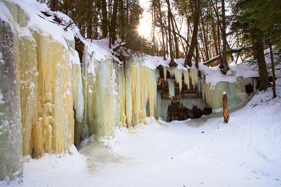 Eben Ice Caves #4 Photograph by Gary Ennis - Pixels