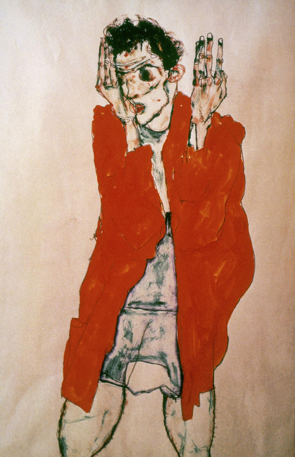 Egon Schiele (1890-1918) #3 Painting by Granger