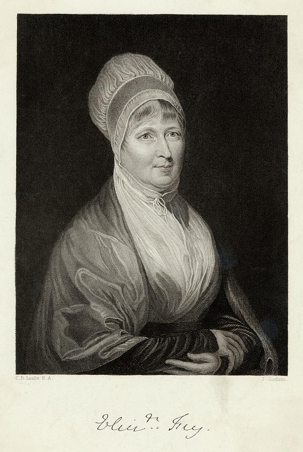 Elizabeth Fry - Prison Reformer Drawing by Mary Evans Picture Library ...