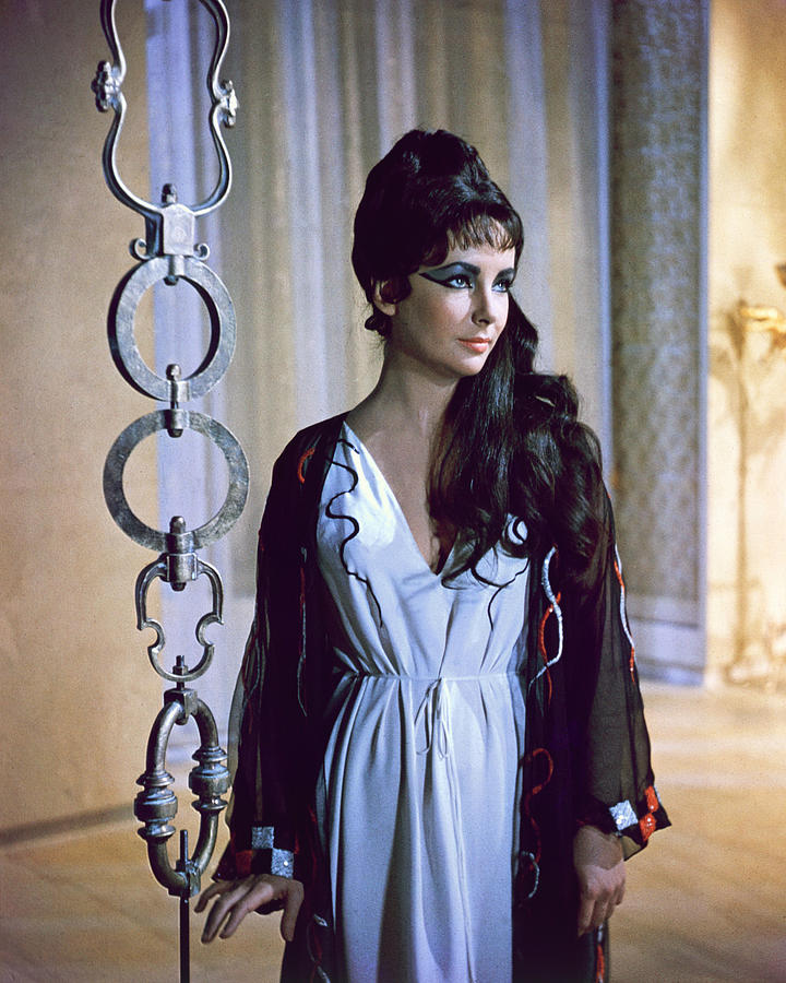 Elizabeth Taylor Photograph - Elizabeth Taylor in Cleopatra  #3 by Silver Screen