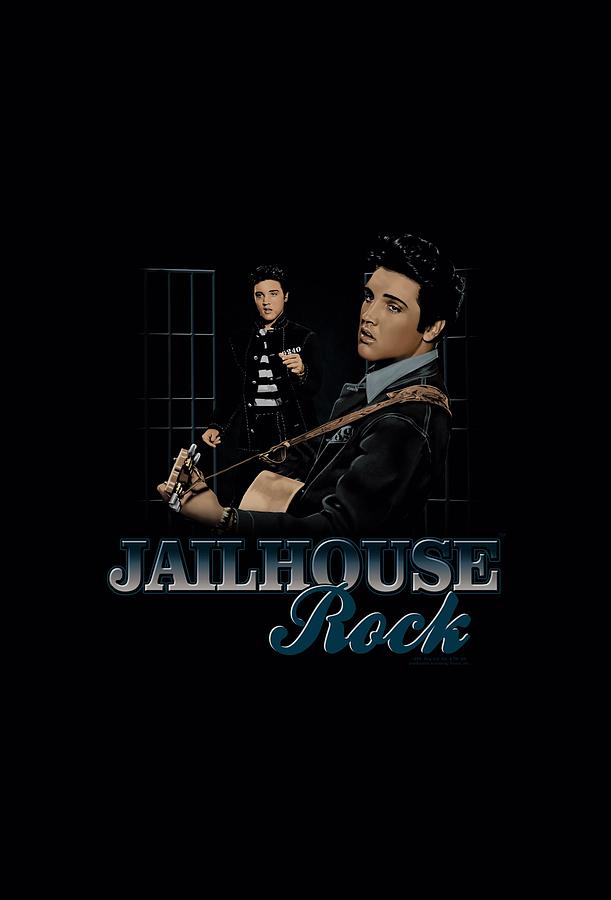 Elvis Presley Digital Art - Elvis - Jailhouse Rock #3 by Brand A