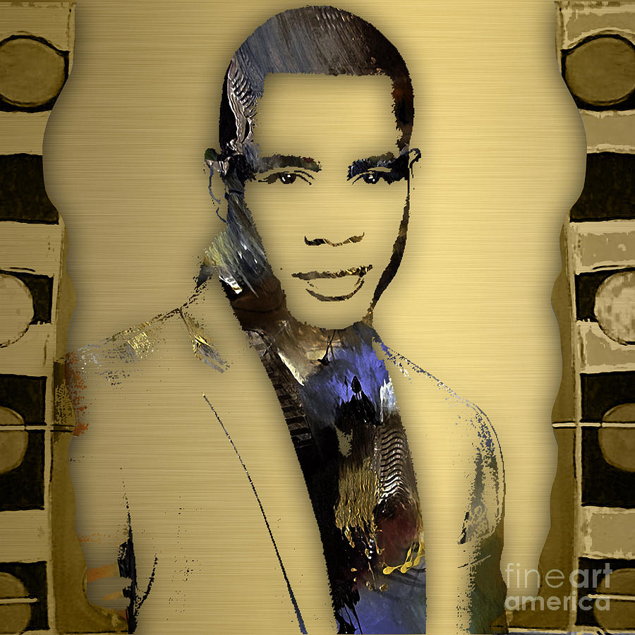 Actor Mixed Media - Empires Trai Byers Andre Lyon #3 by Marvin Blaine