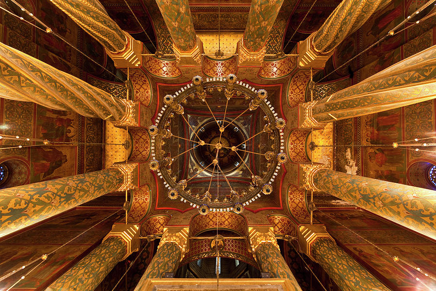Byzantine Photograph - Episcopal Cathedral Of Curtea De Arges #3 by Martin Zwick