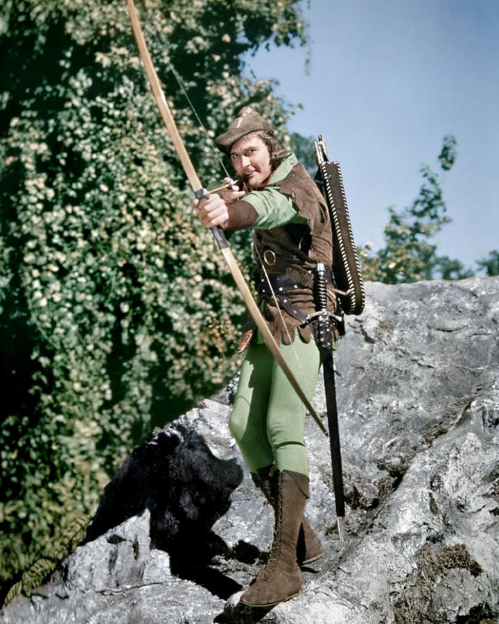 Errol Flynn in The Adventures of Robin Hood  #3 Photograph by Silver Screen