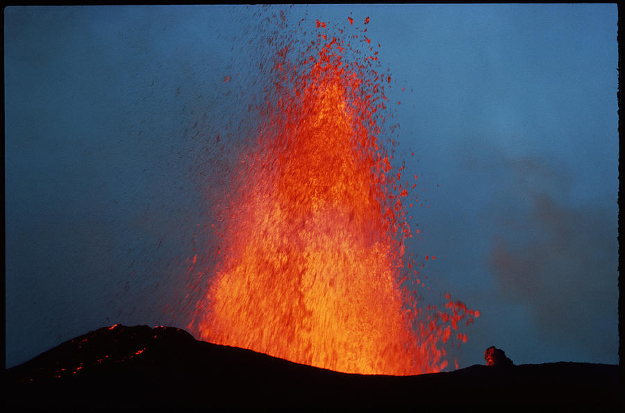 Eruption Of Krafla Volcano #3 Photograph by Matthew Shipp/science Photo Library.