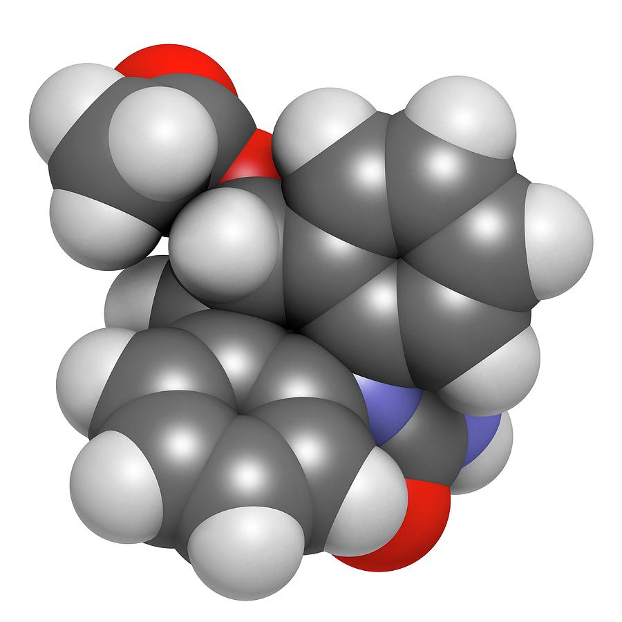 Eslicarbazepine Acetate Epilepsy Drug Photograph by Molekuul Fine Art