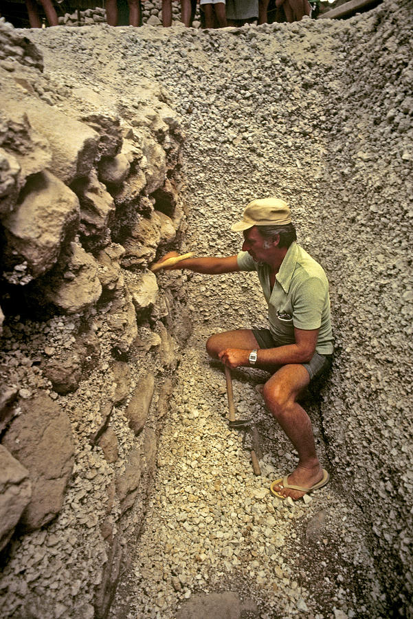Excavation Of Akrotiri, Greece #3 Photograph by Gianni Tortoli
