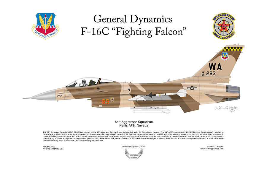 F-16C Fighting Falcon #3 Digital Art by Arthur Eggers