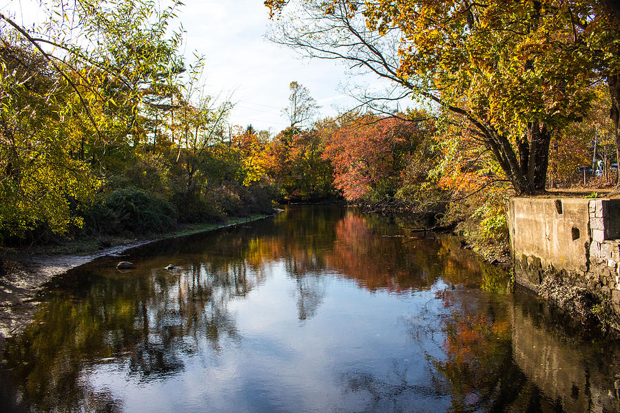Fall Foliage at Nissequogue River #3 Photograph by Susan Jensen