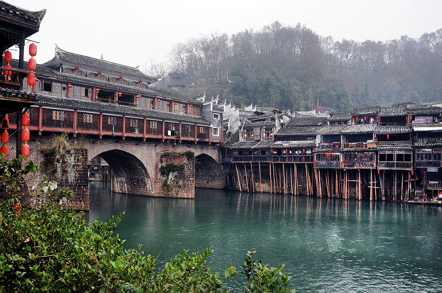 Fenghuang Ancient Town #3 Photograph by Melindachan