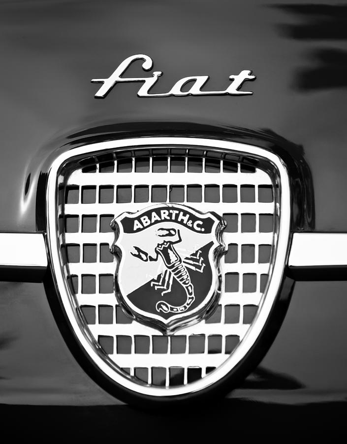 Fiat Emblem #3 Photograph by Jill Reger
