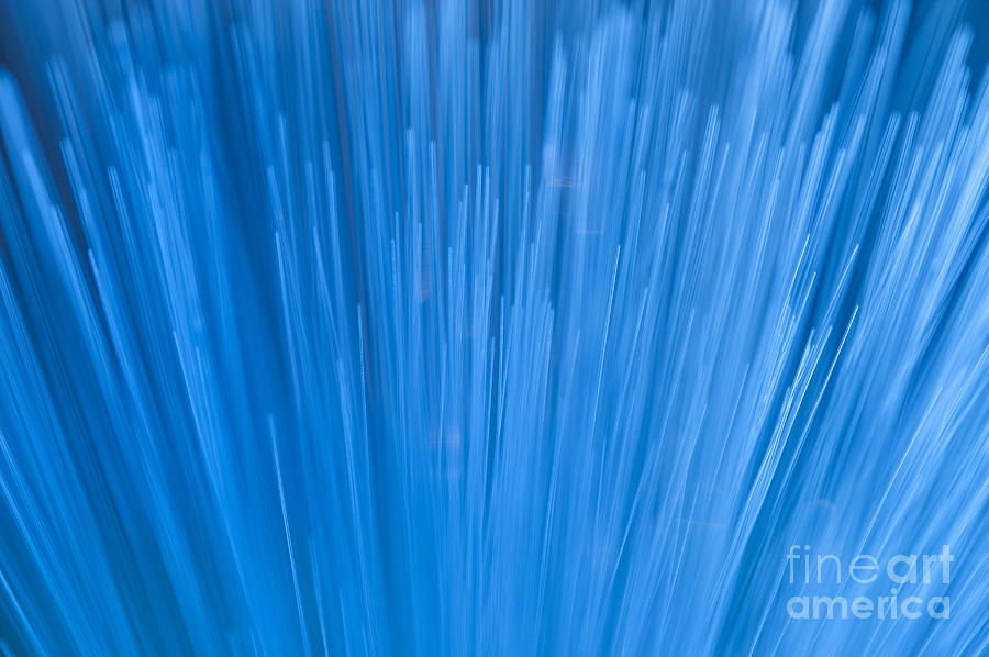 Fiber Optics close-up abstract #3 Photograph by Jim Corwin