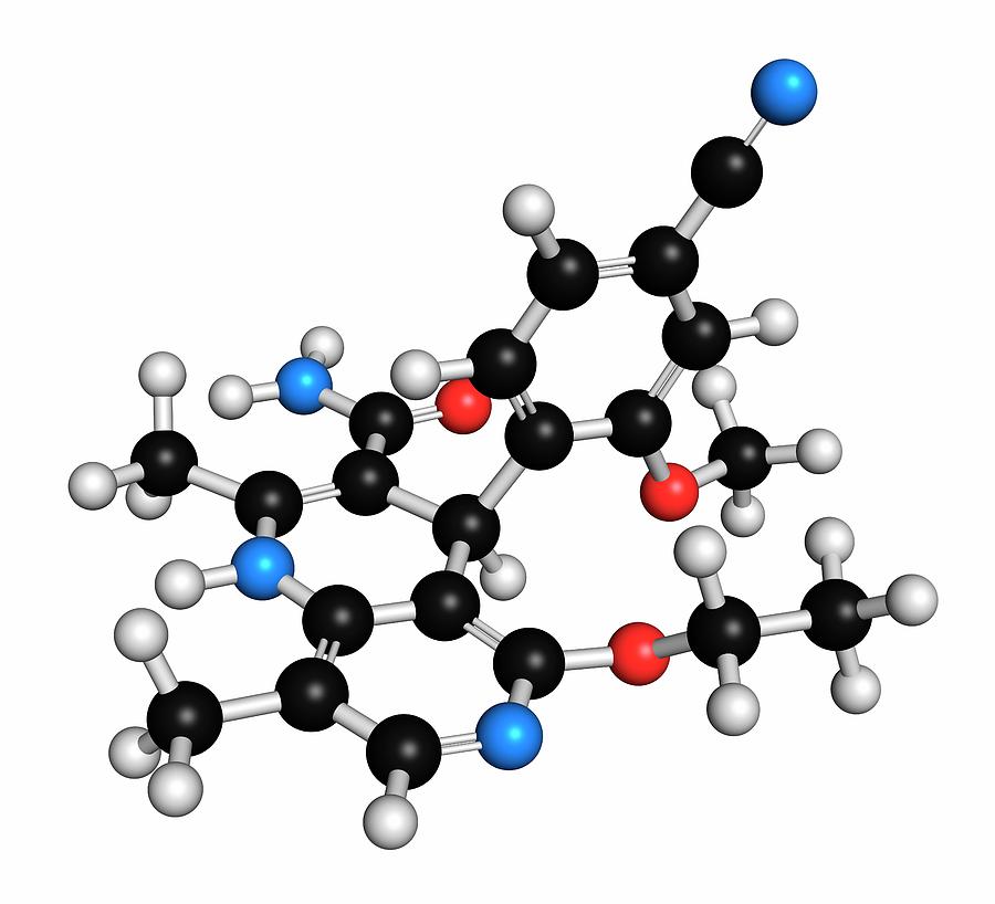 Finerenone Heart Failure Drug Molecule Photograph By Molekuul/science ...