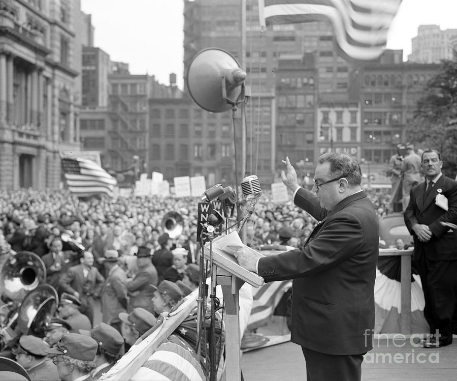 Fiorello La Guardia, American Politician #3 Photograph by Science Source
