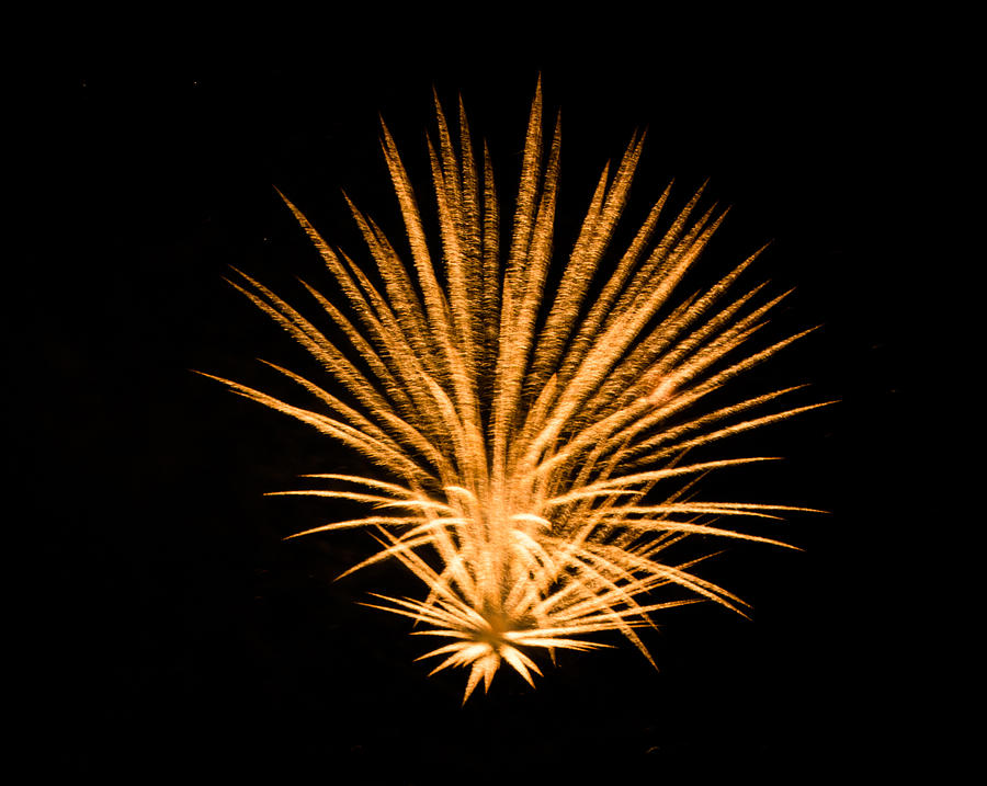 Fireworks #3 Photograph by Cathy Donohoue