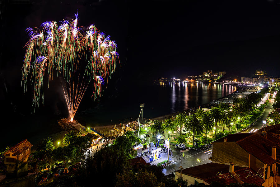 Fireworks - Fuochi Artificiali #3 Photograph by Enrico Pelos