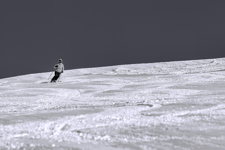 Mountain Photograph - First Run #3 by Sebastian Musial