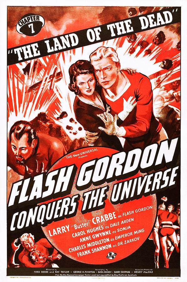 Flash Gordon Photograph - Flash Gordon Conquers The Universe #3 by Everett