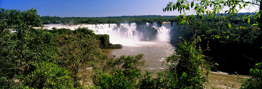 Nature Photograph - Floodwaters At Iguacu Falls, Brazil #3 by Panoramic Images