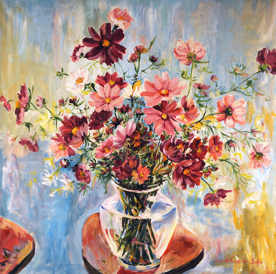 Floral Still Life #9 Painting by Ingrid Dohm